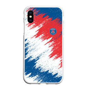 Чехол для iPhone XS Max матовый с принтом FC PSG в городе Новоалтайск, Силикон | Область печати: задняя сторона чехла, без боковых панелей | Тематика изображения на принте: football | paris | psg | saint germain | soccer | uefa | клуб | лига | матч | мяч | пари | псж | сен жермен | спорт | уефа | франция | футбол