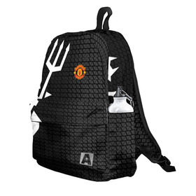 Рюкзак 3D с принтом F.C.M.U SPORT в городе Новоалтайск, 100% полиэстер | лямки с регулируемой длиной, сверху петелька, чтобы рюкзак можно было повесить на вешалку. Основное отделение закрывается на молнию, как и внешний карман. Внутри два дополнительных кармана, один из которых закрывается на молнию. По бокам два дополнительных кармашка | Тематика изображения на принте: fc | football | fotball club | manchester united | sport | манчестер юнайтед | спорт | спортивные | униформа | фирменные цвета | фк | футбол | футбольный клуб
