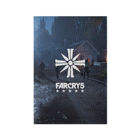Обложка для паспорта матовая кожа с принтом Cult Far Cry в городе Новоалтайск, натуральная матовая кожа | размер 19,3 х 13,7 см; прозрачные пластиковые крепления | 