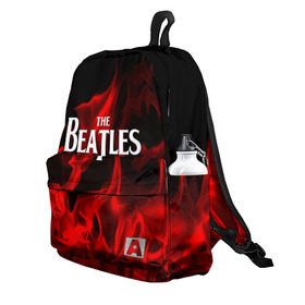 Рюкзак 3D с принтом The Beatles в городе Новоалтайск, 100% полиэстер | лямки с регулируемой длиной, сверху петелька, чтобы рюкзак можно было повесить на вешалку. Основное отделение закрывается на молнию, как и внешний карман. Внутри два дополнительных кармана, один из которых закрывается на молнию. По бокам два дополнительных кармашка | beatles | punk | rock | the beatles | альтернативный хип хоп | группа | инди поп | музыка | музыкальное произведение | ноты | панк | регги | рок | синти поп