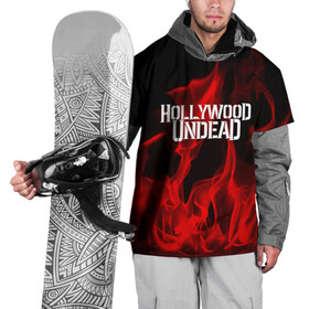 Накидка на куртку 3D с принтом Hollywood Undead в городе Новоалтайск, 100% полиэстер |  | hollywood undead | punk | rock | альтернативный хип хоп | группа | инди поп | музыка | музыкальное произведение | ноты | панк | регги | рок | синти поп