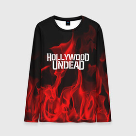 Мужской лонгслив 3D с принтом Hollywood Undead в городе Новоалтайск, 100% полиэстер | длинные рукава, круглый вырез горловины, полуприлегающий силуэт | hollywood undead | punk | rock | альтернативный хип хоп | группа | инди поп | музыка | музыкальное произведение | ноты | панк | регги | рок | синти поп