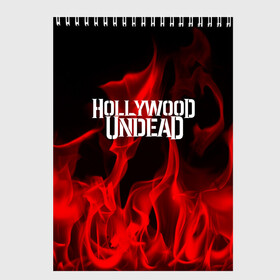 Скетчбук с принтом Hollywood Undead в городе Новоалтайск, 100% бумага
 | 48 листов, плотность листов — 100 г/м2, плотность картонной обложки — 250 г/м2. Листы скреплены сверху удобной пружинной спиралью | Тематика изображения на принте: hollywood undead | punk | rock | альтернативный хип хоп | группа | инди поп | музыка | музыкальное произведение | ноты | панк | регги | рок | синти поп