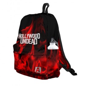 Рюкзак 3D с принтом Hollywood Undead в городе Новоалтайск, 100% полиэстер | лямки с регулируемой длиной, сверху петелька, чтобы рюкзак можно было повесить на вешалку. Основное отделение закрывается на молнию, как и внешний карман. Внутри два дополнительных кармана, один из которых закрывается на молнию. По бокам два дополнительных кармашка | Тематика изображения на принте: hollywood undead | punk | rock | альтернативный хип хоп | группа | инди поп | музыка | музыкальное произведение | ноты | панк | регги | рок | синти поп