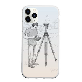 Чехол для iPhone 11 Pro Max матовый с принтом Парень с контроллером в городе Новоалтайск, Силикон |  | Тематика изображения на принте: surveyor | геодезист | геодезия