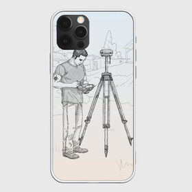 Чехол для iPhone 12 Pro Max с принтом Парень с контроллером в городе Новоалтайск, Силикон |  | Тематика изображения на принте: surveyor | геодезист | геодезия