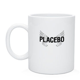 Кружка с принтом Placebo в городе Новоалтайск, керамика | объем — 330 мл, диаметр — 80 мм. Принт наносится на бока кружки, можно сделать два разных изображения | placebo | альтернативный | инди | индирок | плацебо | рок