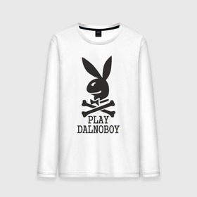Мужской лонгслив хлопок с принтом Play Dalnoboy (Дальнобойщики) в городе Новоалтайск, 100% хлопок |  | play dalnoboy | дальнобойщики