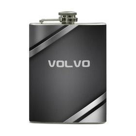 Фляга с принтом Volvo в городе Новоалтайск, металлический корпус | емкость 0,22 л, размер 125 х 94 мм. Виниловая наклейка запечатывается полностью | auto | automobile | car | carbon | machine | motor | motor car | sport car | volvo | автомашина | бренд | вольво | легковой автомобиль | марка | спортивный автомобиль | тачка