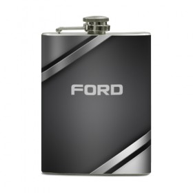 Фляга с принтом Ford в городе Новоалтайск, металлический корпус | емкость 0,22 л, размер 125 х 94 мм. Виниловая наклейка запечатывается полностью | auto | automobile | car | carbon | ford | machine | motor | motor car | sport car | автомашина | бренд | легковой автомобиль | марка | спортивный автомобиль | тачка