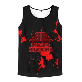Мужская майка 3D с принтом Imagine Dragons в городе Новоалтайск, 100% полиэстер | круглая горловина, приталенный силуэт, длина до линии бедра. Пройма и горловина окантованы тонкой бейкой | dragons | imagine | альтернативный | американская | арена | бэн макки | группа | драгонс | дэн платцман | дэн рейнольдс | имеджин | инди | индирок | поп | рок | уэйн сермон | электроник
