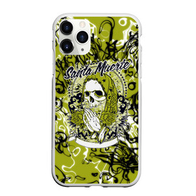Чехол для iPhone 11 Pro матовый с принтом Santa Muerte в городе Новоалтайск, Силикон |  | ангел | демон | дьявол | кости | монстр | призрак | святая | традиция | череп | яркие
