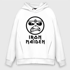 Мужское худи Oversize хлопок с принтом Iron Maiden в городе Новоалтайск, френч-терри — 70% хлопок, 30% полиэстер. Мягкий теплый начес внутри —100% хлопок | боковые карманы, эластичные манжеты и нижняя кромка, капюшон на магнитной кнопке | iron maiden | адриан смит | айран | айрон | группа | дэйв мюррей | железная дева | ирон | майден | мейд | мейден | метал | мрачный | музыка | песни | рок | стив харрис | тяжелый | хеви | хевиметал