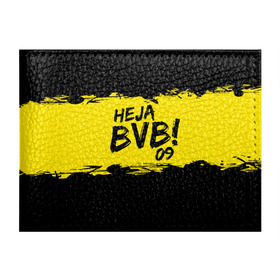 Обложка для студенческого билета с принтом Borussia Dortmund FC в городе Новоалтайск, натуральная кожа | Размер: 11*8 см; Печать на всей внешней стороне | Тематика изображения на принте: 09 | bvb | heja | боруссия | германия | дортмунд | клуб | фк | футбол | футбольный