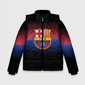 Зимняя куртка для мальчиков 3D с принтом Barcelona FC в городе Новоалтайск, ткань верха — 100% полиэстер; подклад — 100% полиэстер, утеплитель — 100% полиэстер | длина ниже бедра, удлиненная спинка, воротник стойка и отстегивающийся капюшон. Есть боковые карманы с листочкой на кнопках, утяжки по низу изделия и внутренний карман на молнии. 

Предусмотрены светоотражающий принт на спинке, радужный светоотражающий элемент на пуллере молнии и на резинке для утяжки | barcelona | spain | spanish | барса | барселона | испания | испанский | клуб | фк | футбол | футбольный