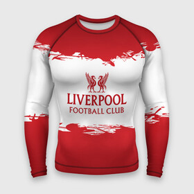 Мужской рашгард 3D с принтом Liverpool FC в городе Новоалтайск,  |  | liverpool | английский | англия | британия | британский | клуб | ливерпуль | фк | футбол | футбольный
