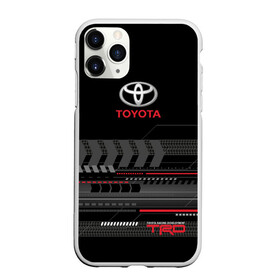 Чехол для iPhone 11 Pro Max матовый с принтом Toyota 1 в городе Новоалтайск, Силикон |  | car | toyota | абстракция | авто | графика | дизайн | полосы | протектор | пунктир | след шин | тойота