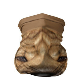 Бандана-труба 3D с принтом Sharpei в городе Новоалтайск, 100% полиэстер, ткань с особыми свойствами — Activecool | плотность 150‒180 г/м2; хорошо тянется, но сохраняет форму | 