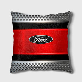 Подушка 3D с принтом FORD в городе Новоалтайск, наволочка – 100% полиэстер, наполнитель – холлофайбер (легкий наполнитель, не вызывает аллергию). | состоит из подушки и наволочки. Наволочка на молнии, легко снимается для стирки | auto | automobile | car | carbon | ford | machine | motor | motor car | sport car | автомашина | бренд | легковой автомобиль | марка | спортивный автомобиль | тачка | форд