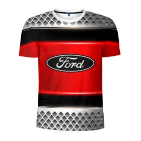 Мужская футболка 3D спортивная с принтом FORD в городе Новоалтайск, 100% полиэстер с улучшенными характеристиками | приталенный силуэт, круглая горловина, широкие плечи, сужается к линии бедра | auto | automobile | car | carbon | ford | machine | motor | motor car | sport car | автомашина | бренд | легковой автомобиль | марка | спортивный автомобиль | тачка | форд