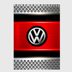 Скетчбук с принтом VOLKSWAGEN в городе Новоалтайск, 100% бумага
 | 48 листов, плотность листов — 100 г/м2, плотность картонной обложки — 250 г/м2. Листы скреплены сверху удобной пружинной спиралью | Тематика изображения на принте: auto | automobile | car | carbon | machine | motor | motor car | sport car | volkswagen | автомашина | бренд | легковой автомобиль | марка | спортивный автомобиль | тачка