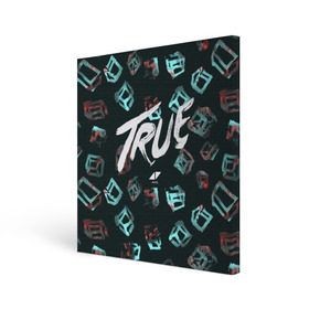 Холст квадратный с принтом Avicii - true в городе Новоалтайск, 100% ПВХ |  | 