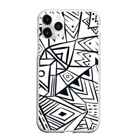 Чехол для iPhone 11 Pro матовый с принтом Boho Style 1 в городе Новоалтайск, Силикон |  | абстракция | арт | линии | рисунок | узор | фигуры | этника