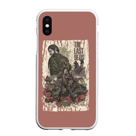 Чехол для iPhone XS Max матовый с принтом The Last of Us_3 в городе Новоалтайск, Силикон | Область печати: задняя сторона чехла, без боковых панелей | the last of us | гриб | грибы | джоэл | кордицепс | пиратs | элли