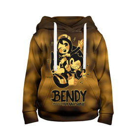 Детская толстовка 3D с принтом Bendy and the ink machine (32) в городе Новоалтайск, 100% полиэстер | двухслойный капюшон со шнурком для регулировки, мягкие манжеты на рукавах и по низу толстовки, спереди карман-кенгуру с мягким внутренним слоем | bendy | bendy and the ink machine | game | horror | ink | machine | trend | video game | бенди | бэнди