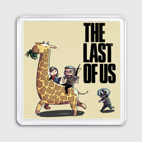 Магнит 55*55 с принтом The Last of Us_6 в городе Новоалтайск, Пластик | Размер: 65*65 мм; Размер печати: 55*55 мм | the last of us | гриб | грибы | джоэл | кордицепс | пиратs | элли