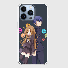Чехол для iPhone 13 Pro с принтом Toradora в городе Новоалтайск,  |  | anime | аниме | карманный тигр | торадора toradora айсака тайга