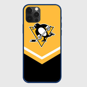 Чехол для iPhone 12 Pro Max с принтом Pittsburgh Penguins (Форма 1) в городе Новоалтайск, Силикон |  | Тематика изображения на принте: питтсбург пингвинз