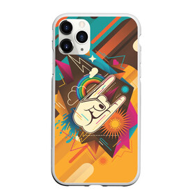 Чехол для iPhone 11 Pro Max матовый с принтом Распальцовка music в городе Новоалтайск, Силикон |  | 70 е | 80 е | вода | горы | жест | звезда | коза | молния | музыка | облака | панк | подкова | радуга | ретро | рога | рок | салют | сердце | ссср