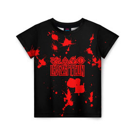 Детская футболка 3D с принтом led zeppelin в городе Новоалтайск, 100% гипоаллергенный полиэфир | прямой крой, круглый вырез горловины, длина до линии бедер, чуть спущенное плечо, ткань немного тянется | led | led zeppelin | блюз | группа | джимми пейдж | джон генри бонэм | джон пол джонс | лед зепелен | лед зеппелин | метал | роберт плант | рок | тяжелый | фолк | хард | хардрок | хеви | хевиметал