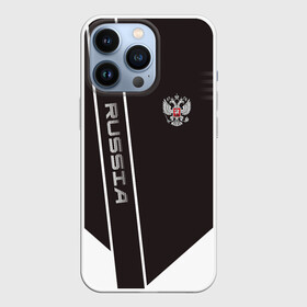 Чехол для iPhone 13 Pro с принтом Russia в городе Новоалтайск,  |  | ru | rus | герб | двуглавый | знак | империя | надпись | орел | патриот | российская | российский | россия | русич | русская | русский | русь | рф | символ | страна | федерация | флаг | флага | цвета