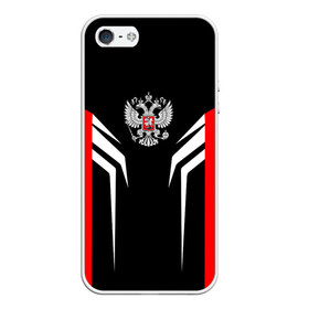 Чехол для iPhone 5/5S матовый с принтом Россия в городе Новоалтайск, Силикон | Область печати: задняя сторона чехла, без боковых панелей | ru | rus | герб | двуглавый | знак | империя | надпись | орел | патриот | российская | российский | россия | русич | русская | русский | русь | рф | символ | страна | федерация | флаг | флага | цвета