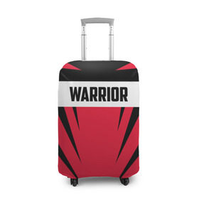 Чехол для чемодана 3D с принтом Warrior в городе Новоалтайск, 86% полиэфир, 14% спандекс | двустороннее нанесение принта, прорези для ручек и колес | warrior | воин | спортсмен