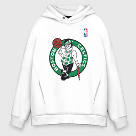 Мужское худи Oversize хлопок с принтом Boston celtics в городе Новоалтайск, френч-терри — 70% хлопок, 30% полиэстер. Мягкий теплый начес внутри —100% хлопок | боковые карманы, эластичные манжеты и нижняя кромка, капюшон на магнитной кнопке | boston celtics | nba | баскетбол | бостон селтикс