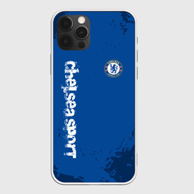 Чехол для iPhone 12 Pro Max с принтом CHELSEA SPORT в городе Новоалтайск, Силикон |  | Тематика изображения на принте: chelsea | fc | football | fotball club | sport | спорт | спортивные | униформа | фирменные цвета | фк | футбол | футбольный клуб | челси