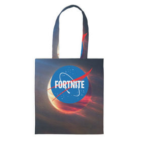 Сумка 3D повседневная с принтом Fortnite в городе Новоалтайск, 100% полиэстер | Плотность: 200 г/м2; Размер: 34×35 см; Высота лямок: 30 см | battle royale | fortnite | lama | space | батл рояль | космос | лама | фортнайт