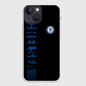 Чехол для iPhone 13 mini с принтом CHELSEA SPORT в городе Новоалтайск,  |  | Тематика изображения на принте: chelsea | fc | football | fotball club | sport | спорт | спортивные | униформа | фирменные цвета | фк | футбол | футбольный клуб | челси
