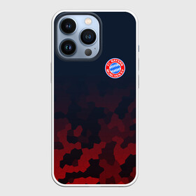 Чехол для iPhone 13 Pro с принтом BAYERN MUNCHEN SPORT в городе Новоалтайск,  |  | Тематика изображения на принте: bayern | bayern munchen | fc | fc bayern | football | football club | sport | бавария | спорт | спортивные | униформа | фирменные цвета | фк | футбол | футбольный клуб