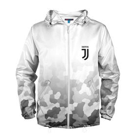 Мужская ветровка 3D с принтом JUVENTUS SPORT в городе Новоалтайск, 100% полиэстер | подол и капюшон оформлены резинкой с фиксаторами, два кармана без застежек по бокам, один потайной карман на груди | fc | football | fotball club | juventus | sport | спорт | спортивные | униформа | фирменные цвета | фк | футбол | футбольный клуб | ювентус