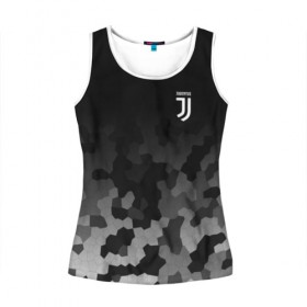 Женская майка 3D с принтом JUVENTUS SPORT в городе Новоалтайск, 100% полиэстер | круглая горловина, прямой силуэт, длина до линии бедра | fc | football | fotball club | juventus | sport | спорт | спортивные | униформа | фирменные цвета | фк | футбол | футбольный клуб | ювентус