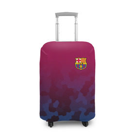 Чехол для чемодана 3D с принтом FC BARCA SPORT в городе Новоалтайск, 86% полиэфир, 14% спандекс | двустороннее нанесение принта, прорези для ручек и колес | fc | fc barca | football | football club | sport | барселона | спорт | спортивные | униформа | фирменные цвета | фк | футбол | футбольный клуб
