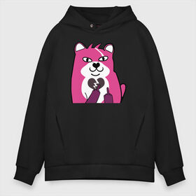 Мужское худи Oversize хлопок с принтом Fortnite Bear в городе Новоалтайск, френч-терри — 70% хлопок, 30% полиэстер. Мягкий теплый начес внутри —100% хлопок | боковые карманы, эластичные манжеты и нижняя кромка, капюшон на магнитной кнопке | battle royale | fortnite | lama | батл рояль | лама | медведь | фортнайт
