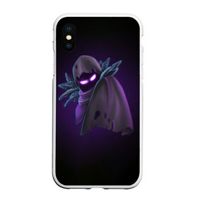 Чехол для iPhone XS Max матовый с принтом Ворон в городе Новоалтайск, Силикон | Область печати: задняя сторона чехла, без боковых панелей | battle royale | fortnite | lama | raven | батл рояль | ворон | лама | фортнайт