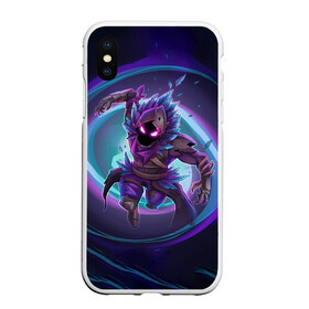 Чехол для iPhone XS Max матовый с принтом Ворон в городе Новоалтайск, Силикон | Область печати: задняя сторона чехла, без боковых панелей | battle royale | fortnite | lama | raven | батл рояль | ворон | лама | фортнайт