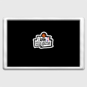 Магнит 45*70 NBA. I love this game: в городе Новоалтайск, Пластик | Размер: 78*52 мм; Размер печати: 70*45 | basketball | i love this game | nba | баскетбол