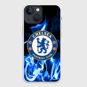 Чехол для iPhone 13 mini с принтом CHELSEA в городе Новоалтайск,  |  | chelsea | fc | football | footer | soccer | socker | sport | огонь | пламя | спорт | футбол | футбольный клуб